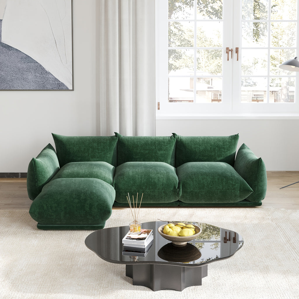 modular sofas couches l shaped sectional sofa chenille - Temu