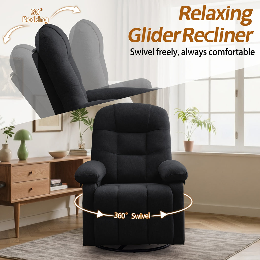 apartment single chair   360 rotating rocking chair - Temu