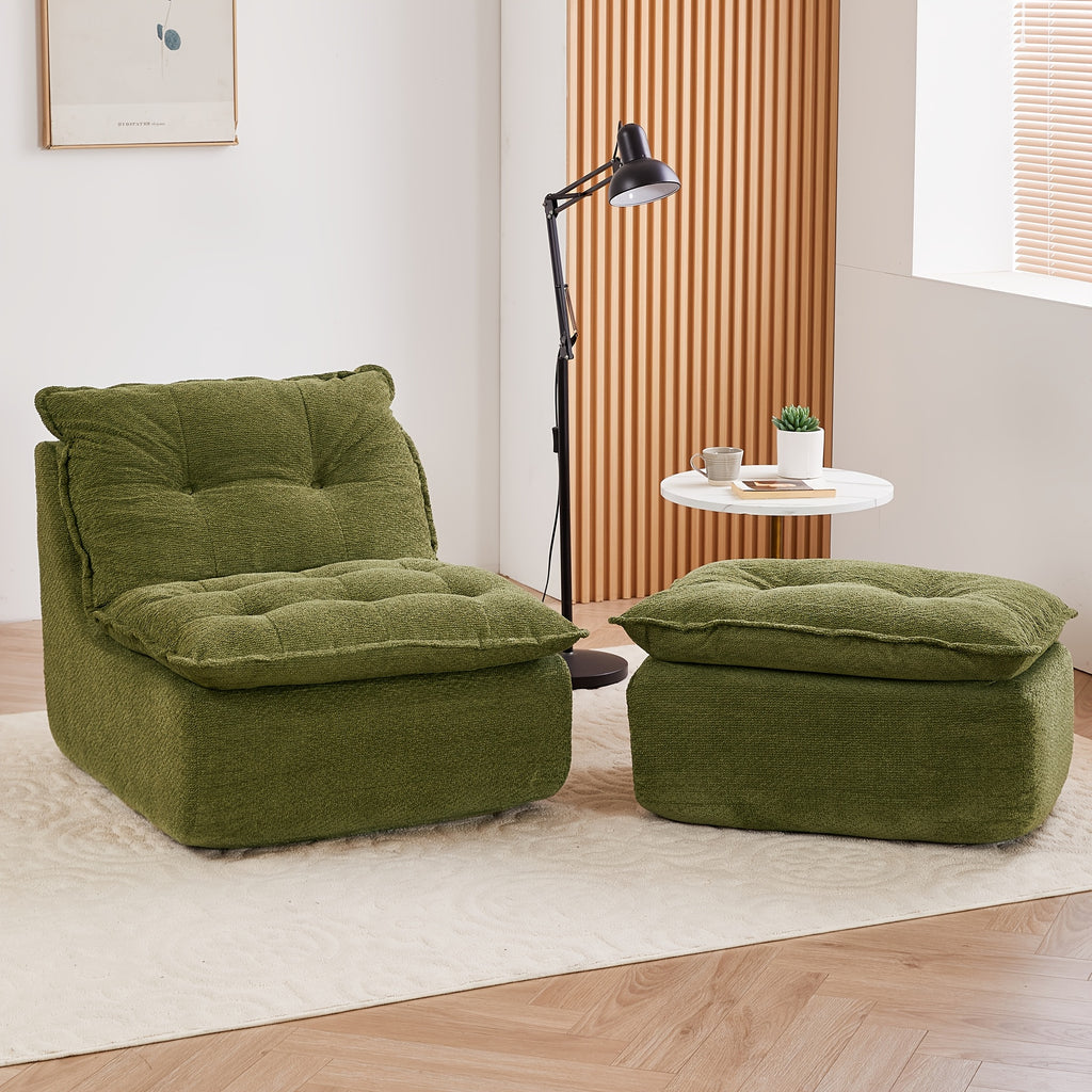 mcq single recliner chair footrest 62 2 inch foam floor - Temu