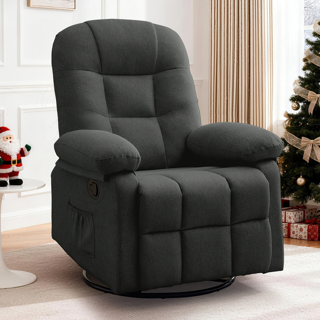 apartment single chair   360 rotating rocking chair - Temu