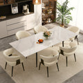 industrial style extendable dining table   metal - Temu
