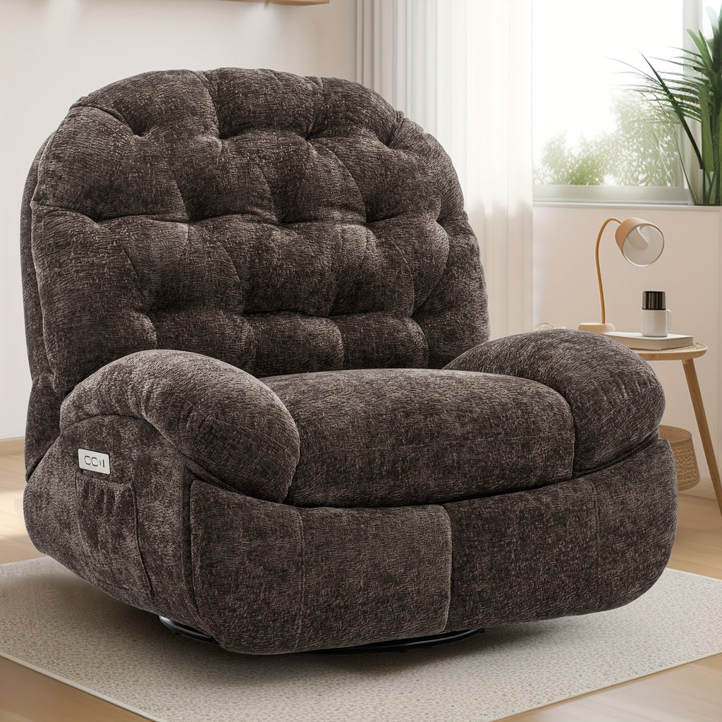 living room swivel recliner   recliner usb - Temu