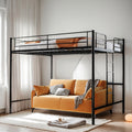 queen loft bed frame flat rungs   spring required heavy - Temu