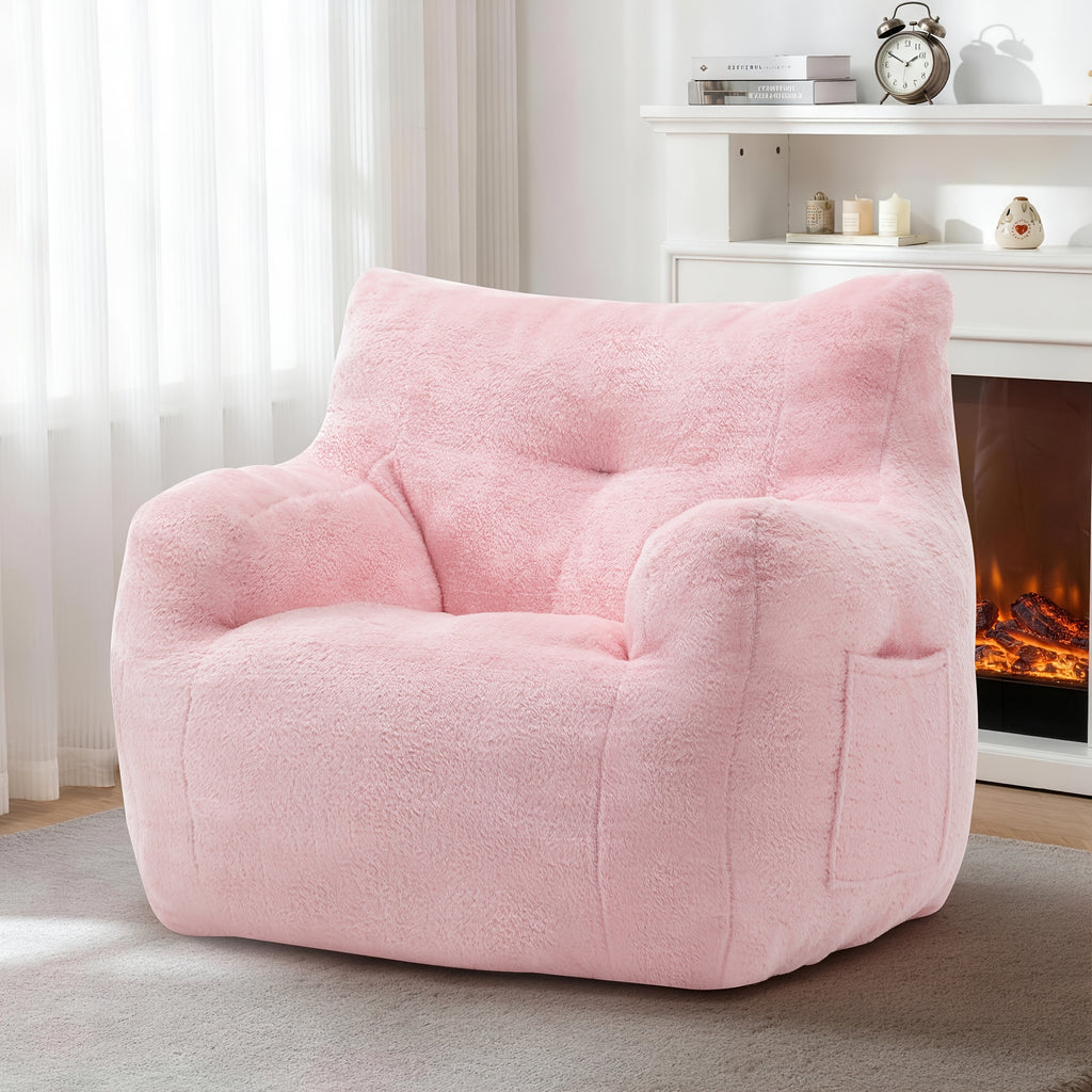 living room lounge chair medium sized   beanbag sofa - Temu