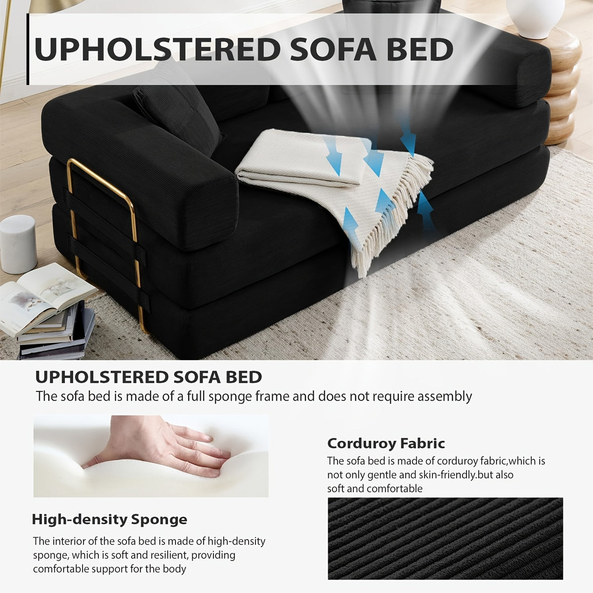bag chair bed modern lazy sofa bed velvet chair - Temu