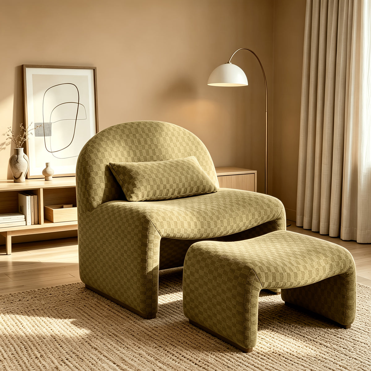 28 w checkered accent chair   set modern   - Temu