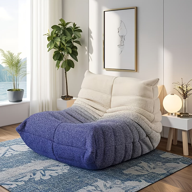 large bean bag chair designed   perfect relaxing fire - Temu
