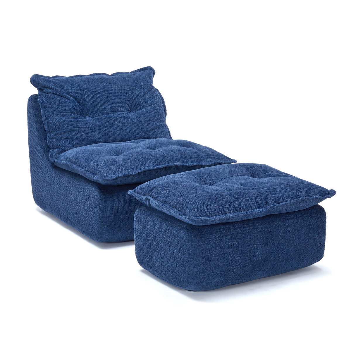 mcq single recliner chair footrest 62 2 inch foam floor - Temu