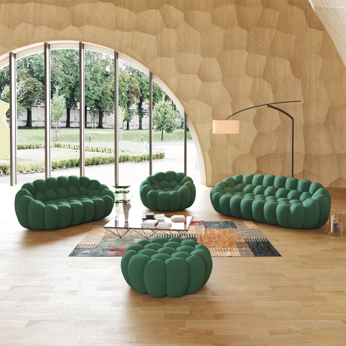 oversized   3d textile material upholstered bean - Temu