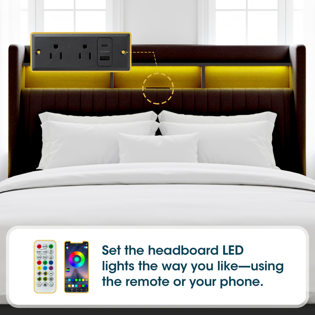 lift storage bed frame velvet vertical channel - Temu