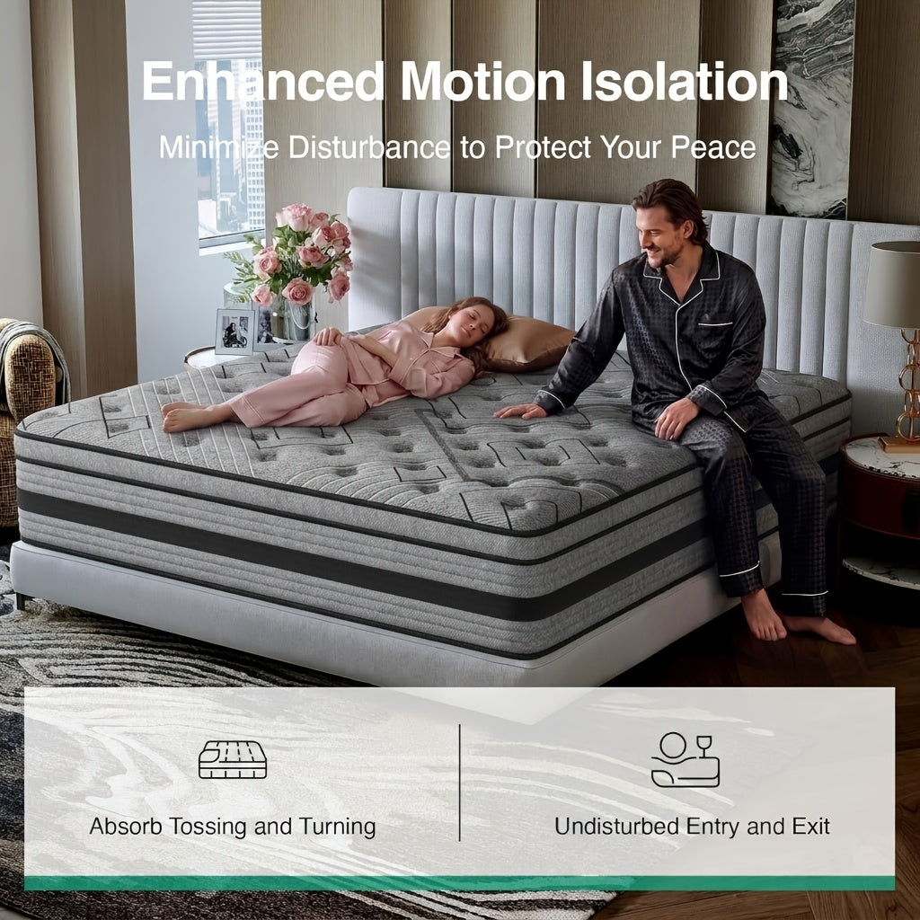 12 14 gel memory foam     twin full queen - Temu