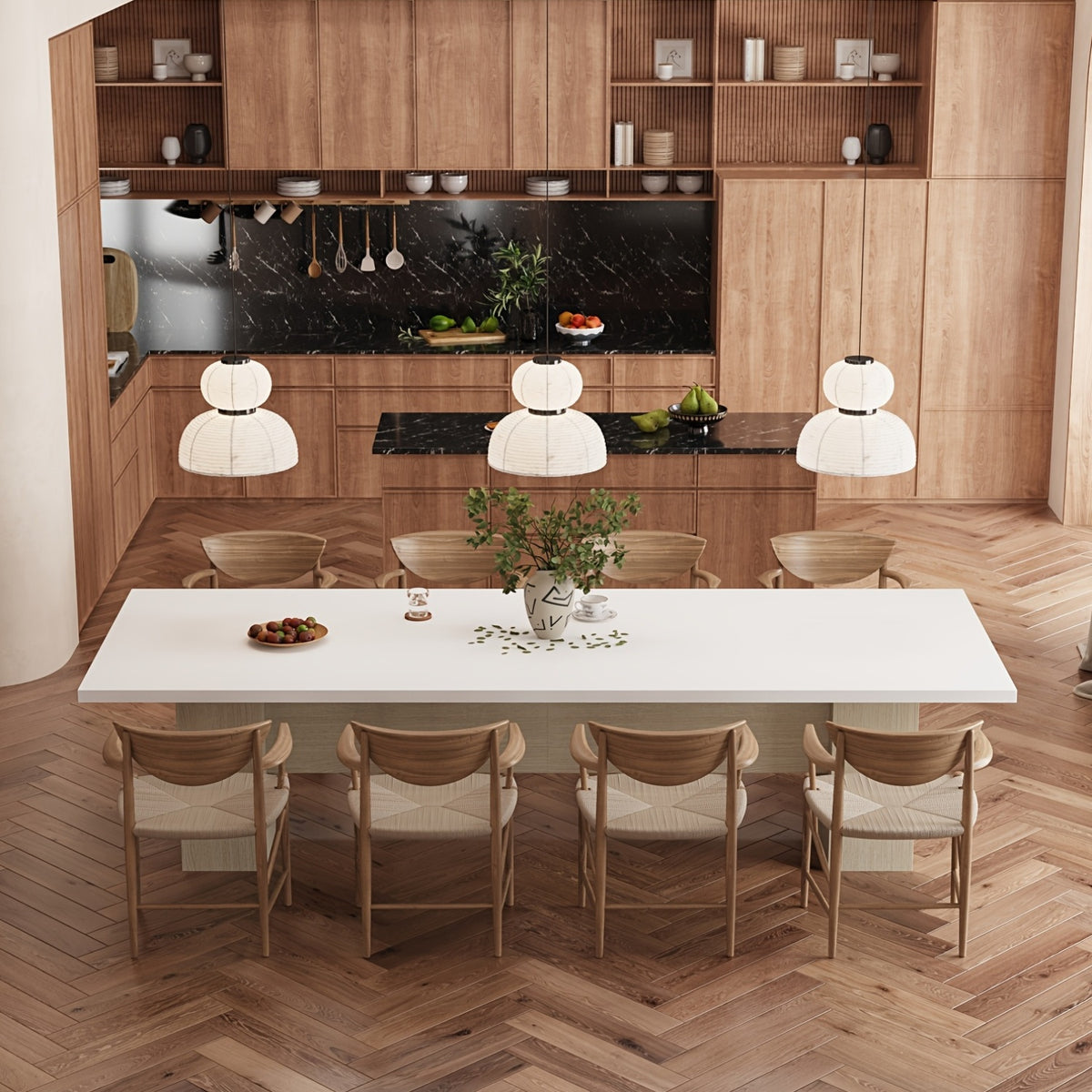 12 person large wooden dining table 126 l rectangular dining - Temu