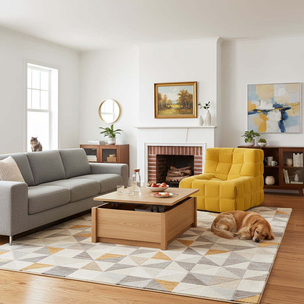 lazy sofa living room essential leisure chair   - Temu