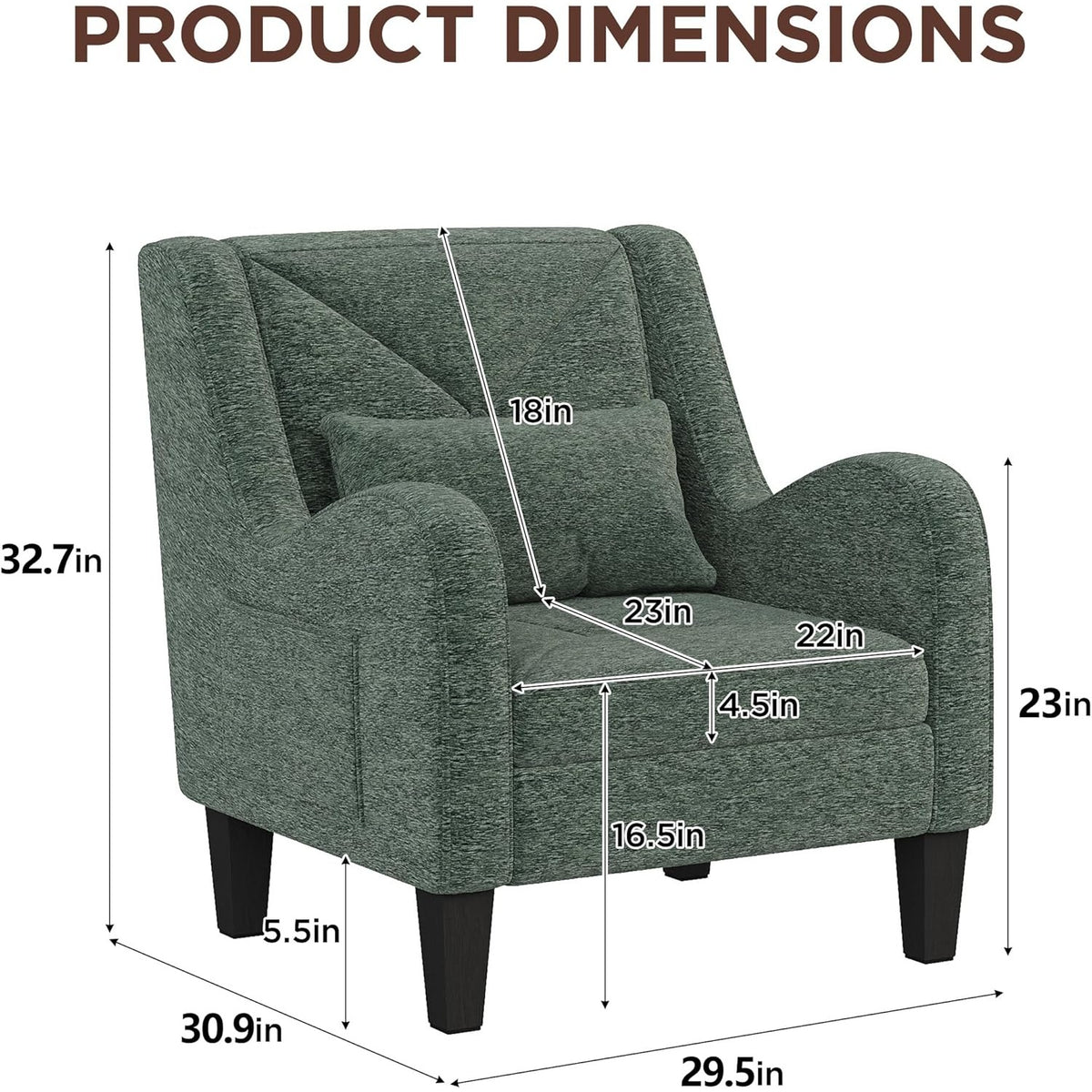 single chair in living room suitable living room bedroom - Temu