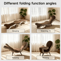 multi functional foldable lazy sofa chair made teddy velvet - Temu
