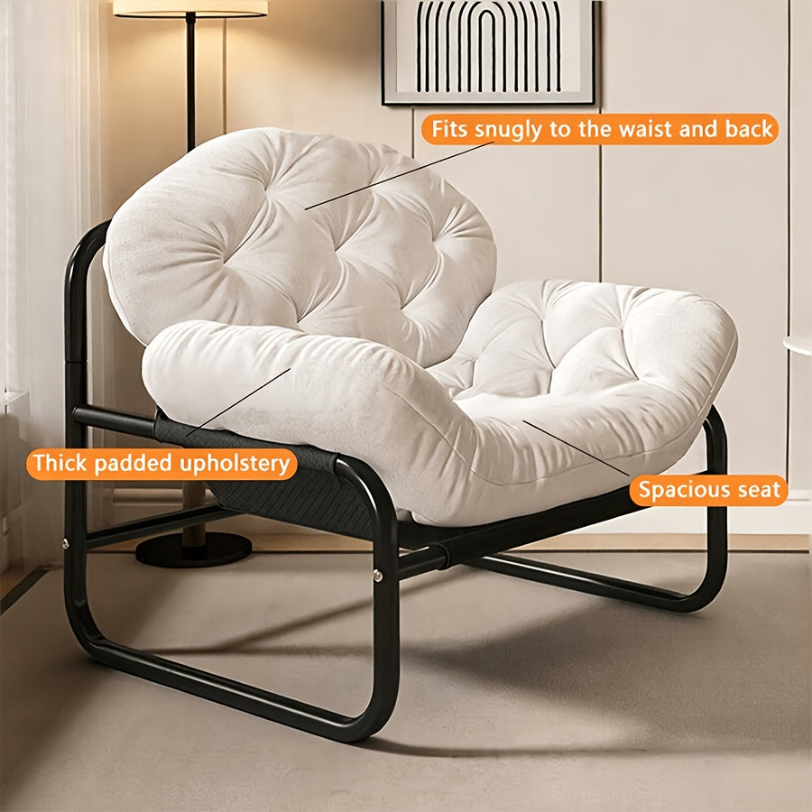 lazy sofa footrest high rebound soft cushion lounge chair - Temu