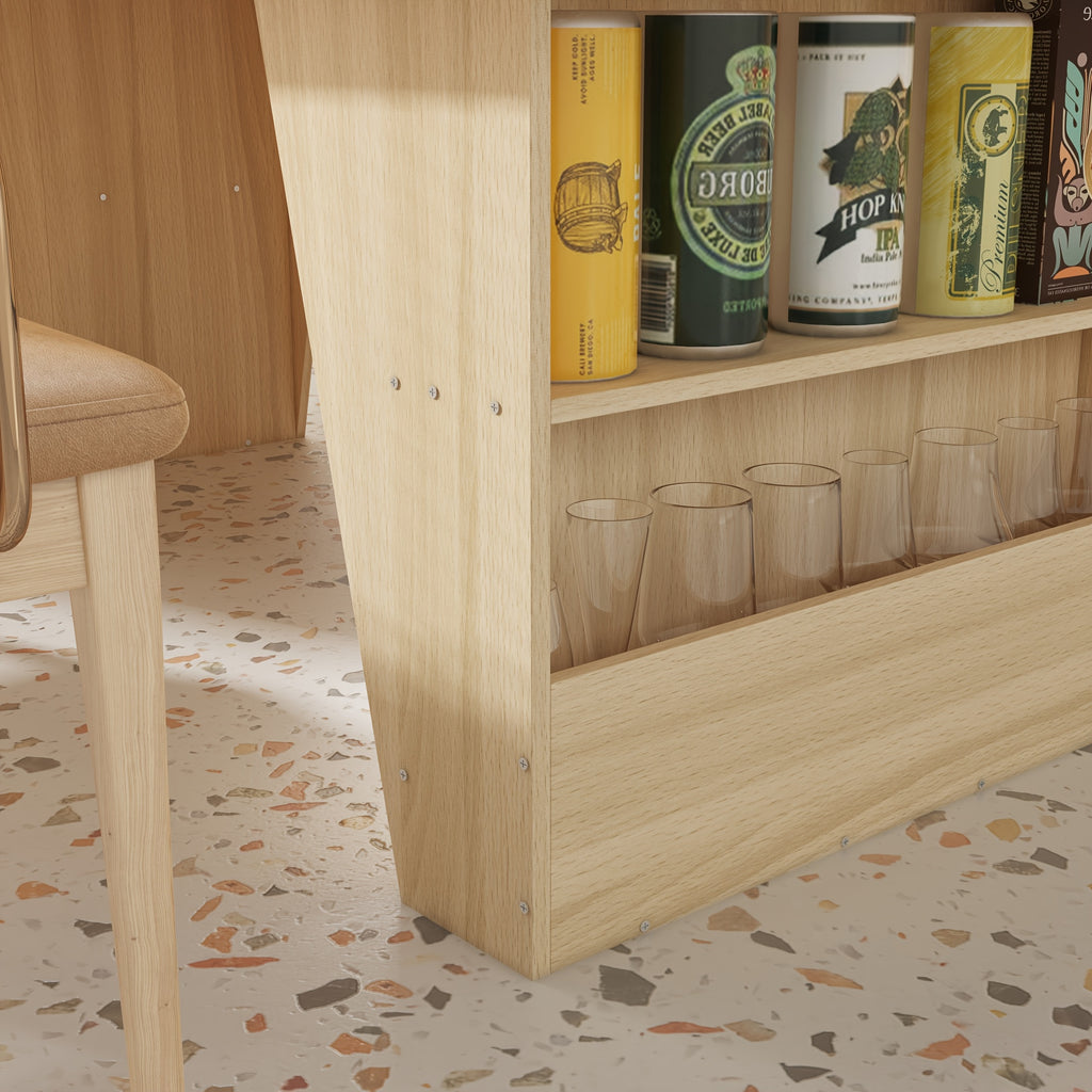 78 7 inch hardwood dining table suitable 6 8 individuals - Temu