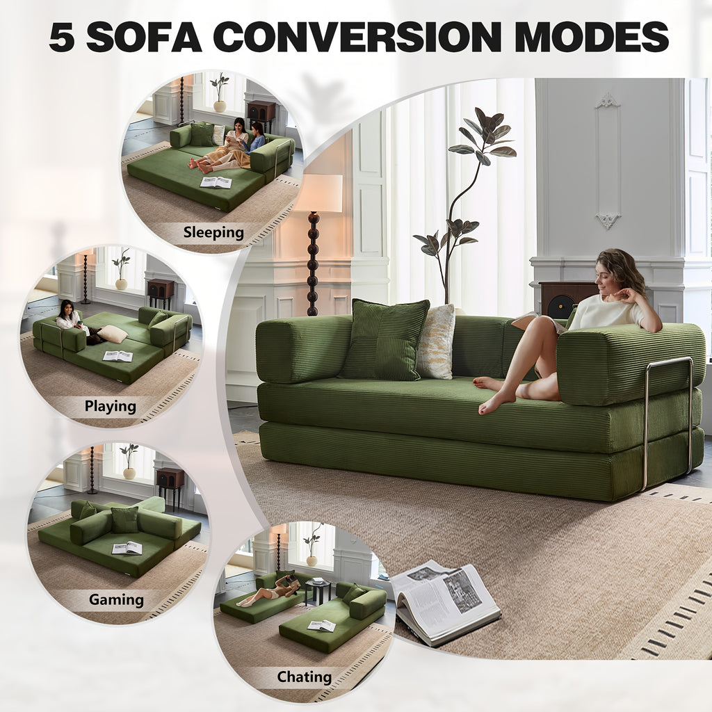 boneless sofa bed modern cloud couch folding sofa bed - Temu