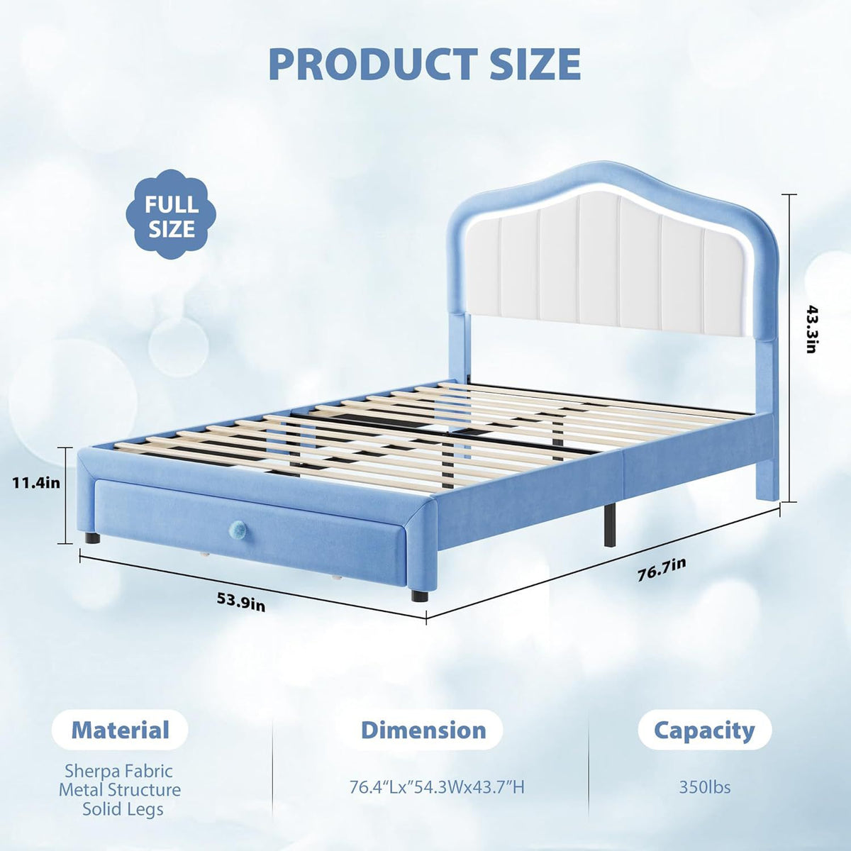 twin xl twin full size upholstered bed frame storage drawers - Temu