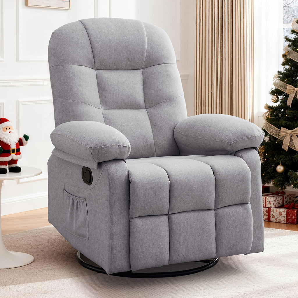 apartment single chair   360 rotating rocking chair - Temu