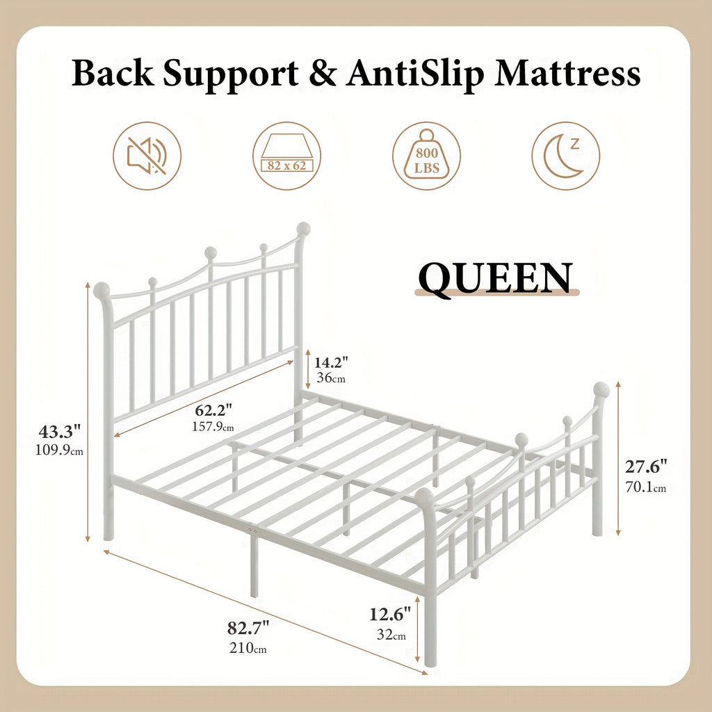 european country style   bed frame retro curved - Temu
