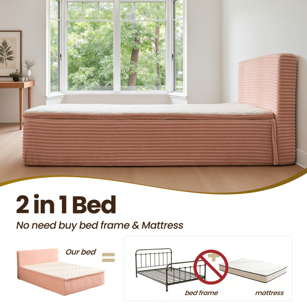 oversized compression sofa bed foam mattress removable - Temu