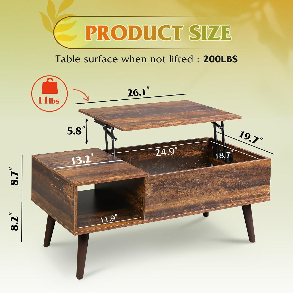 coffee table storage lifting     small lift - Temu