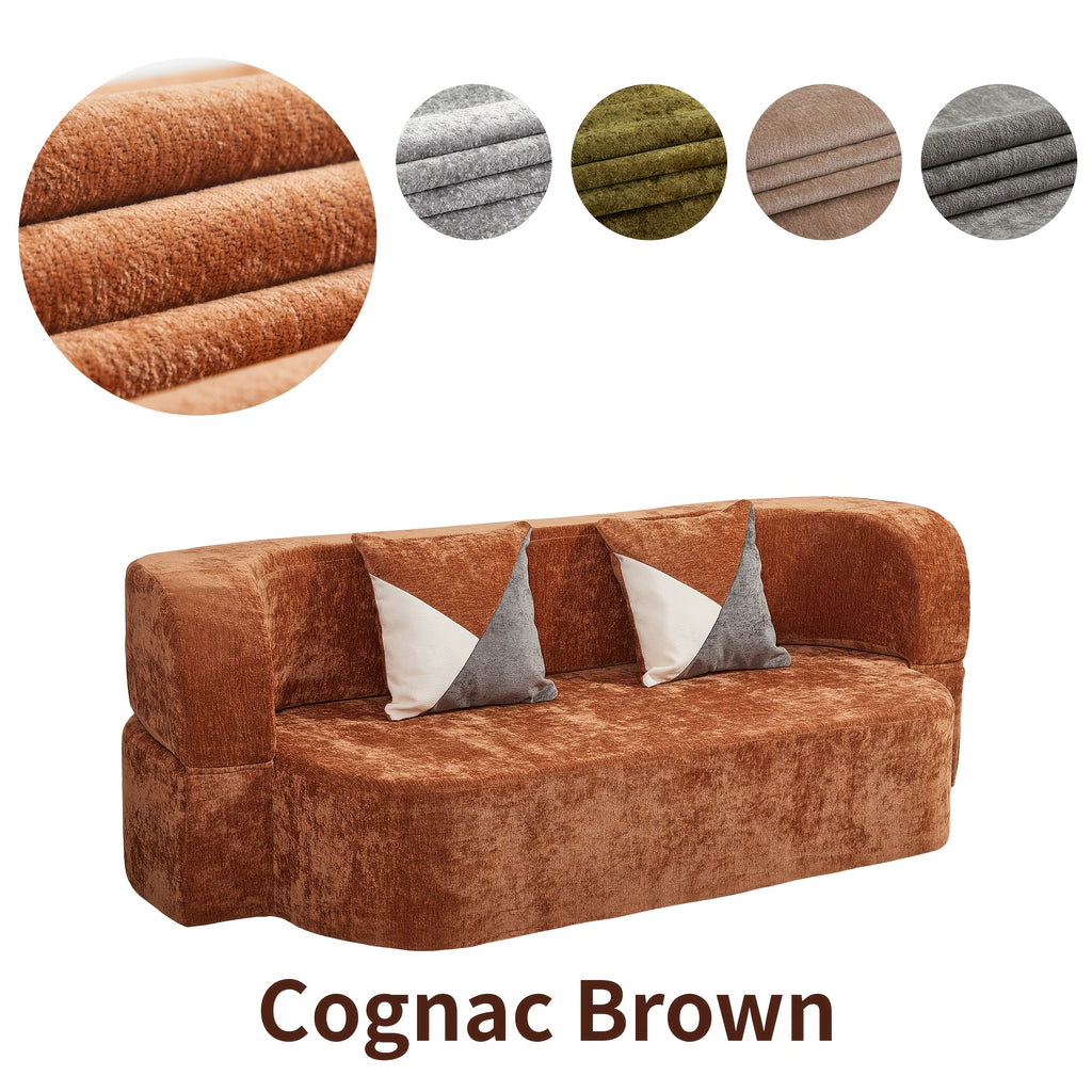 79 convertible sofa bed boneless couch small 2 in 1 folding - Temu