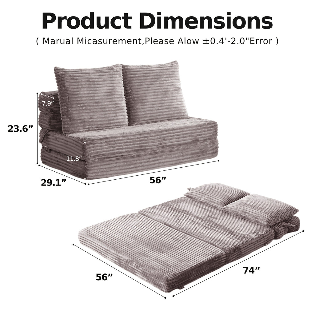 detachable armrest foldable mattress couch armless foldable - Temu