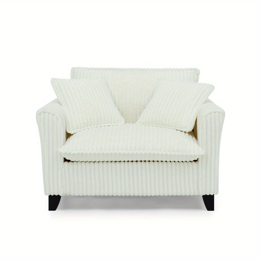 a cozy single seater lounge chair a soft cushion back - Temu