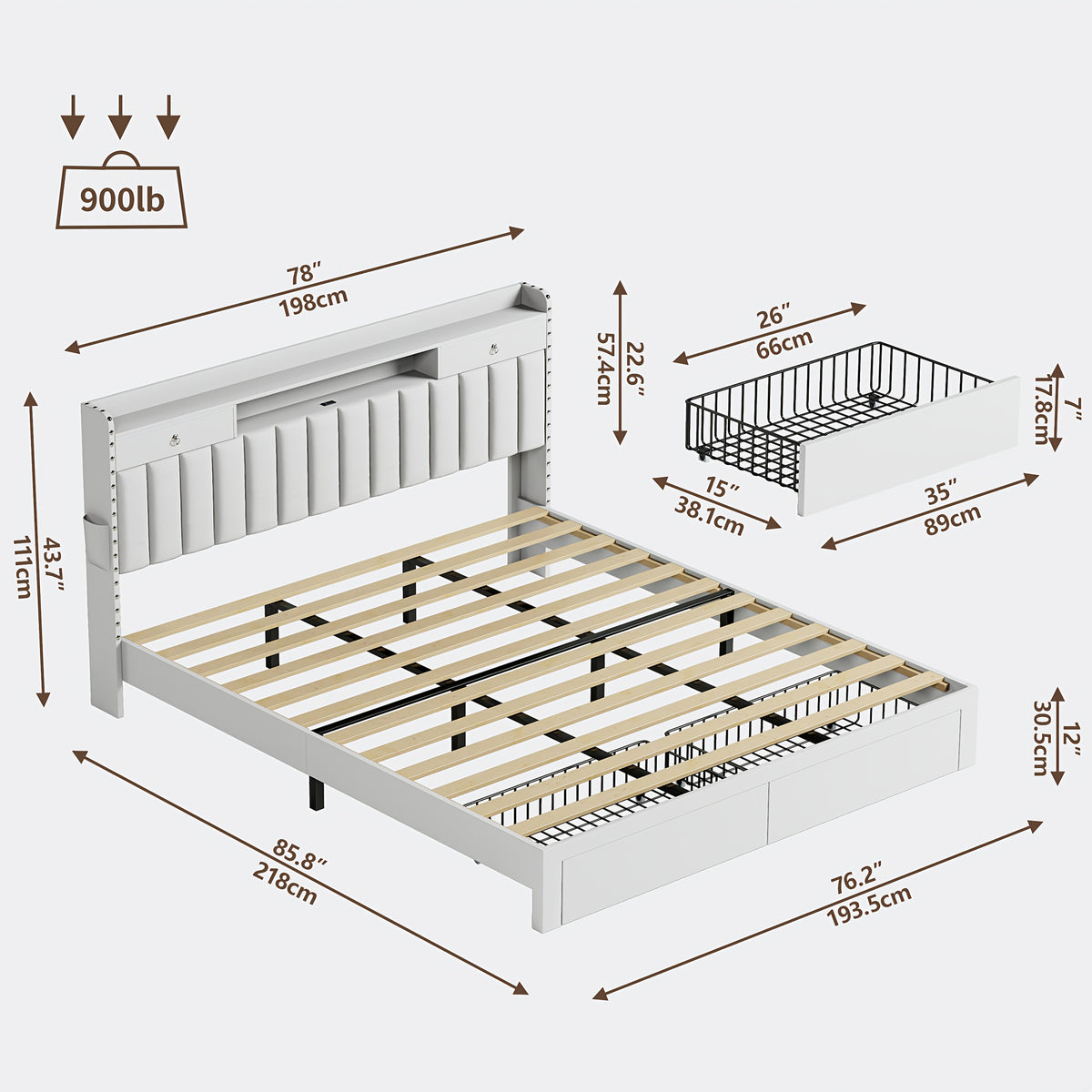 mraeer furniture offers a   upholstered bed frame - Temu