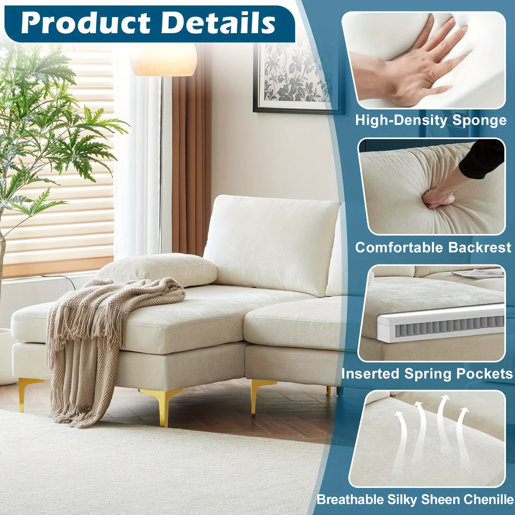 boonlo 110 w large u shape sectional sofa couch 51   - Temu