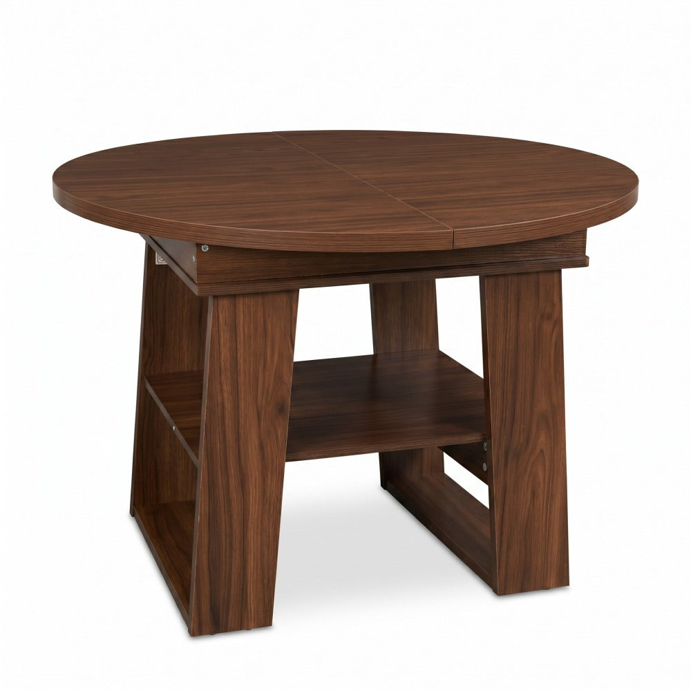 43 3 59 extendable round dining table 4   oval kitchen - Temu