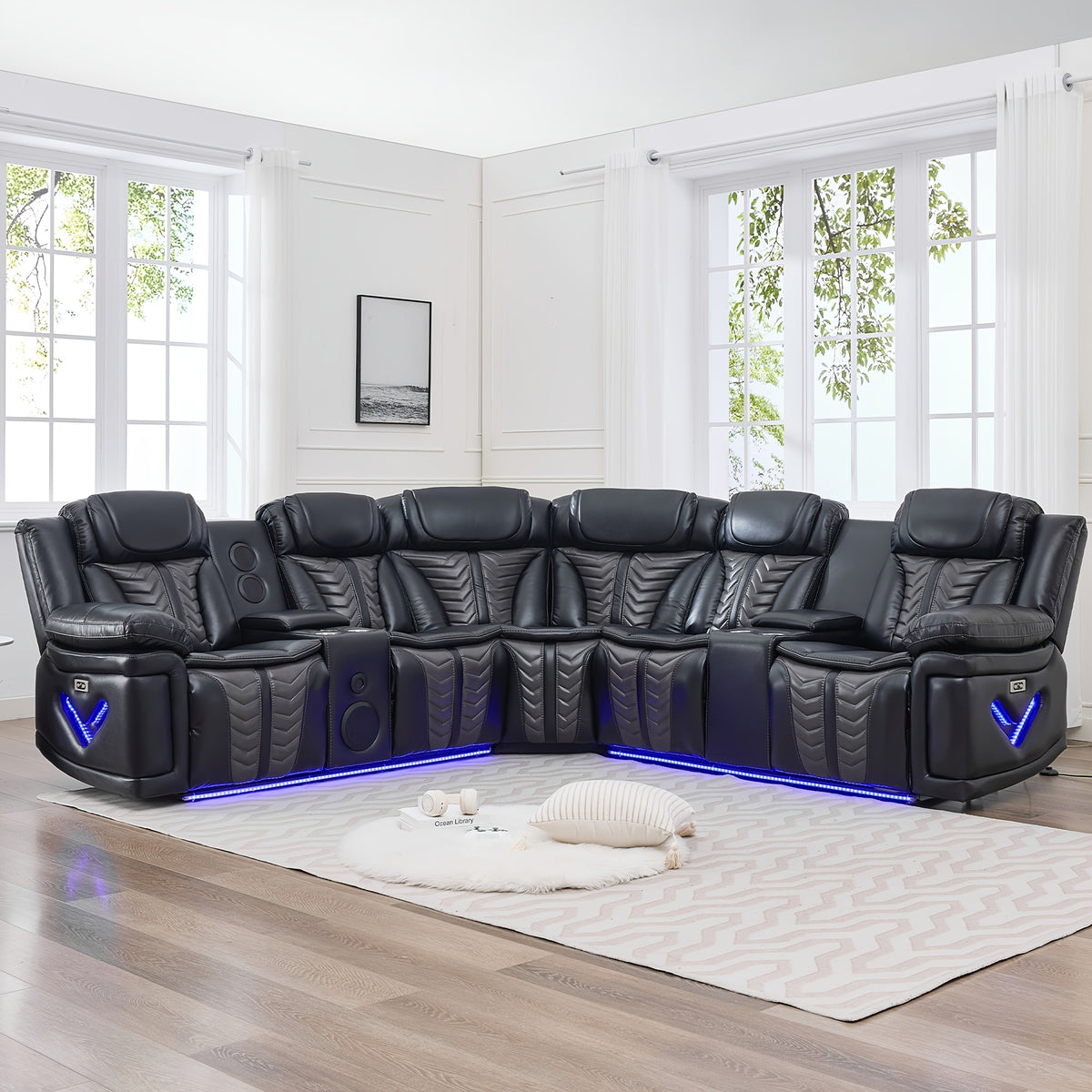 sectional sofa couches   speakers living - Temu