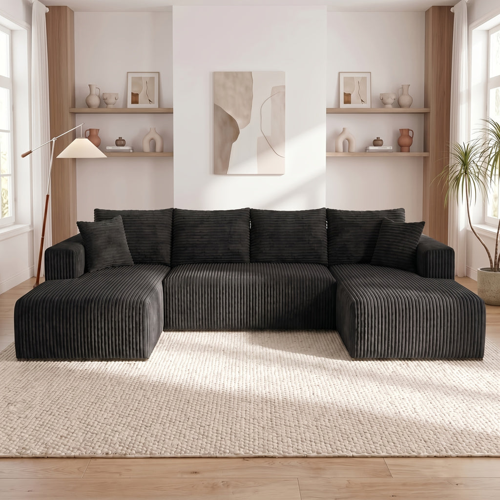 1pc u shaped frameless convertible sofa bed suitable living - Temu
