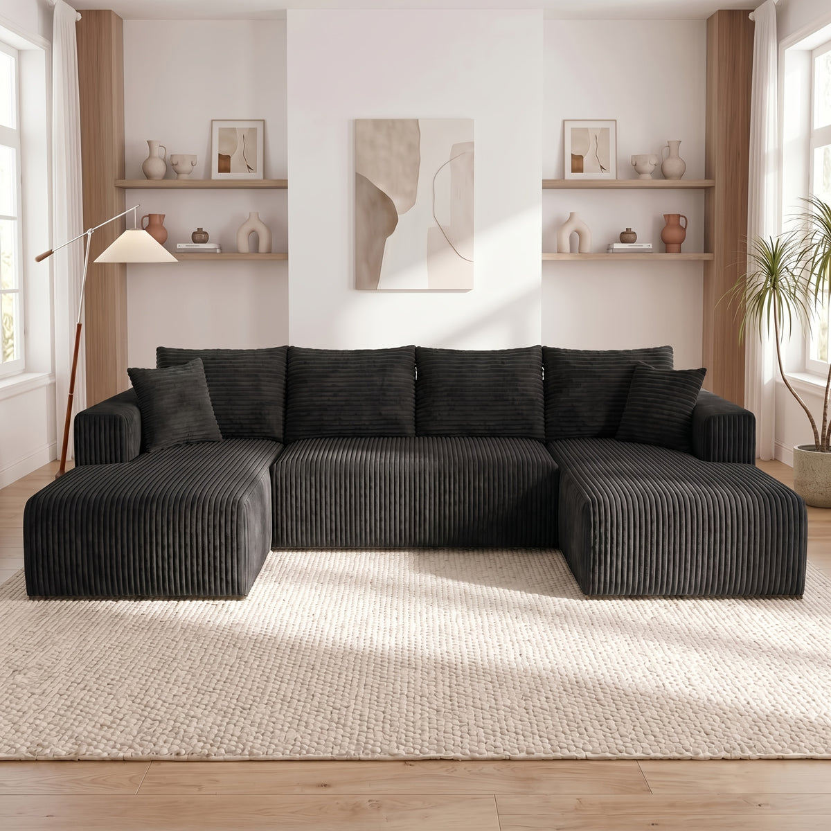 1pc u shaped frameless convertible sofa bed suitable living - Temu