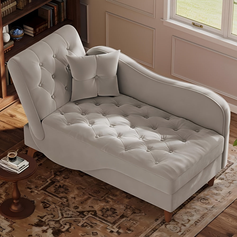 chaise lounge chair indoor storage adjustable armrest - Temu