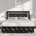 halloween twin full queen king upholstered bed frame diamond - Temu