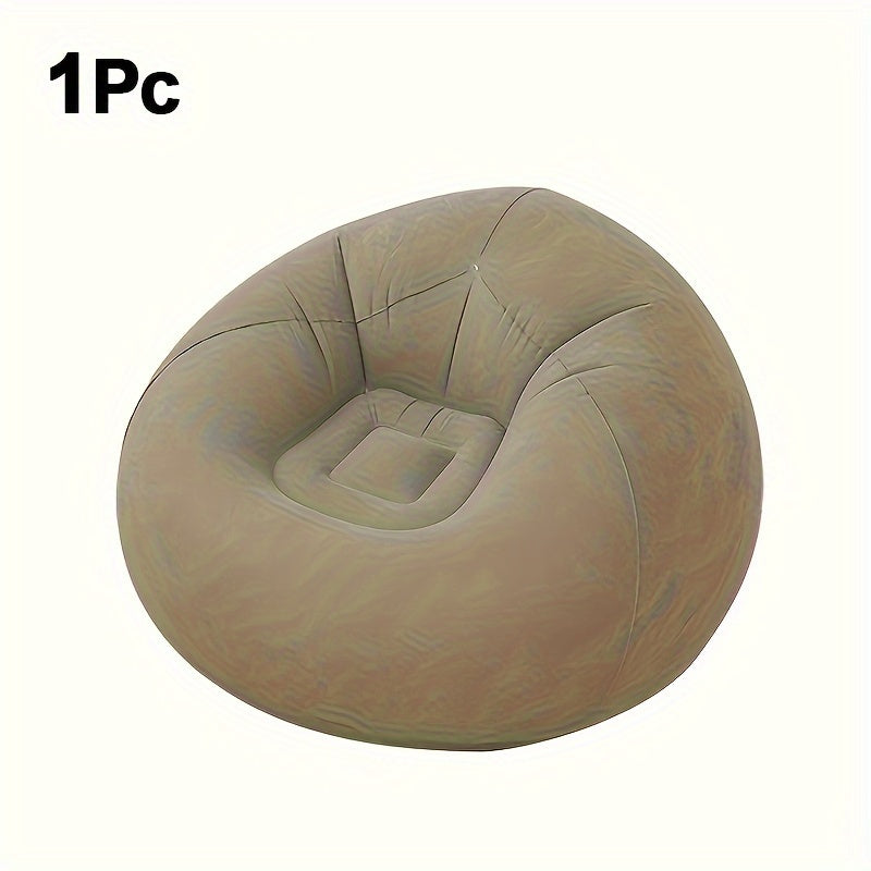 1pc soybean bag chair inflatable sofa chair soft comfortable - Temu