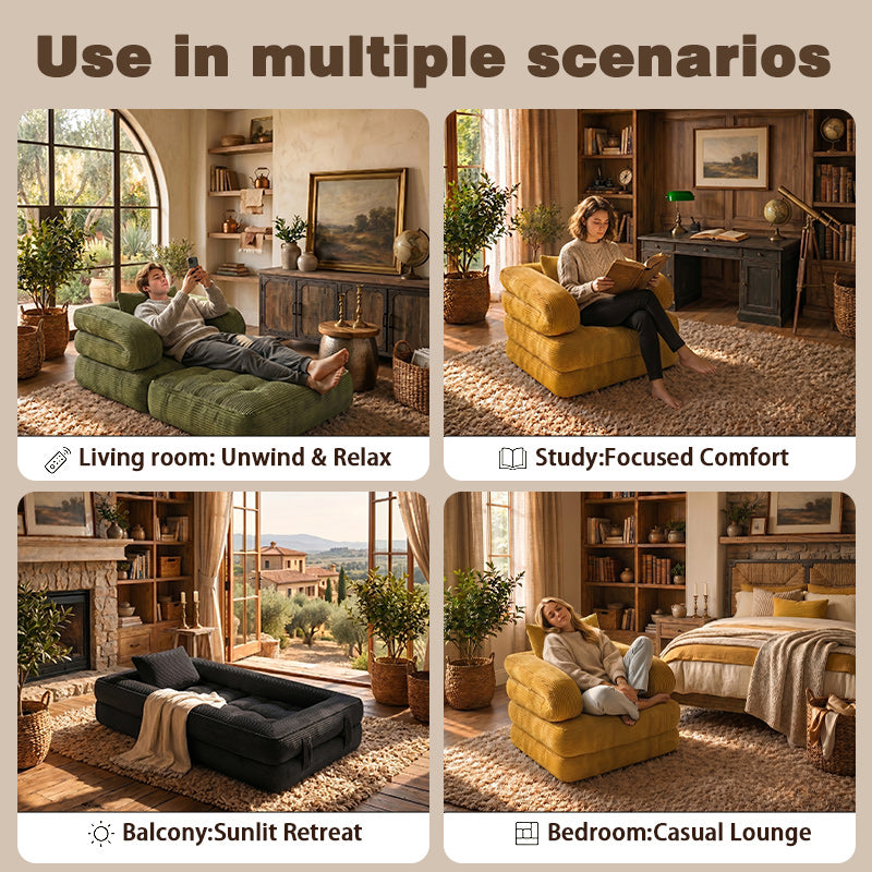 folding sofa bed convertible sleeper chair bed lounge chair - Temu