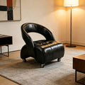 mobile universal wheel leather living room single chair home - Temu