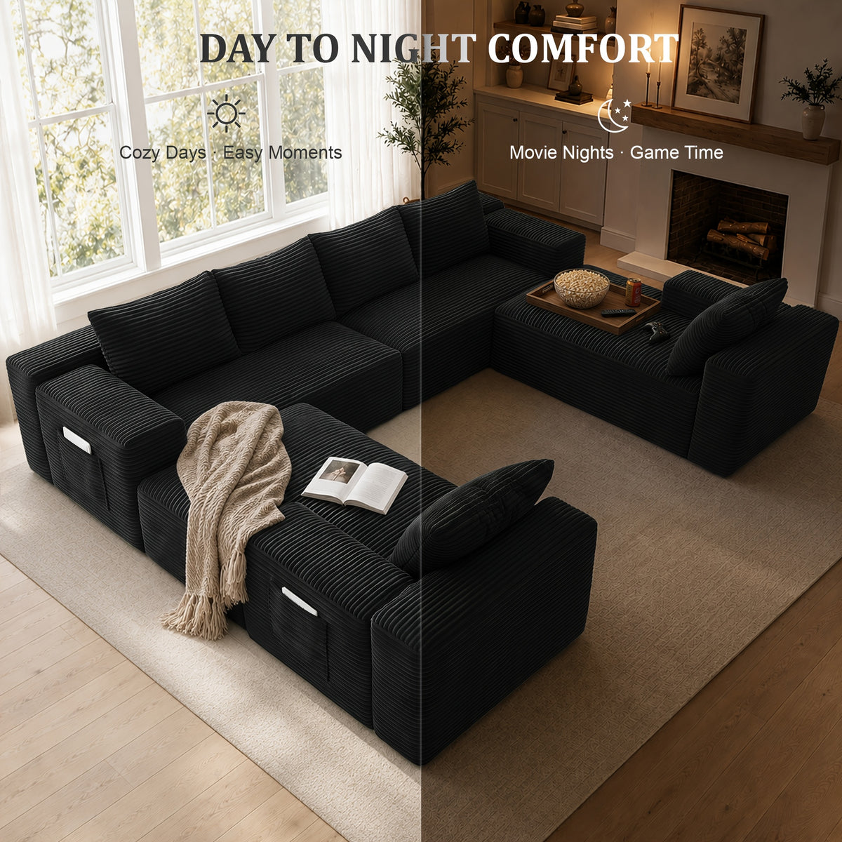 121 u shaped modular sectional sofa suitable holiday - Temu
