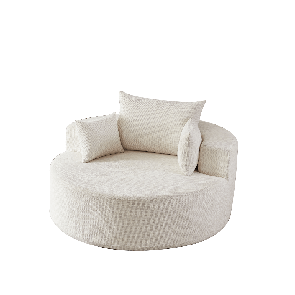 55l chenille sponge single sofa no   fluffy - Temu