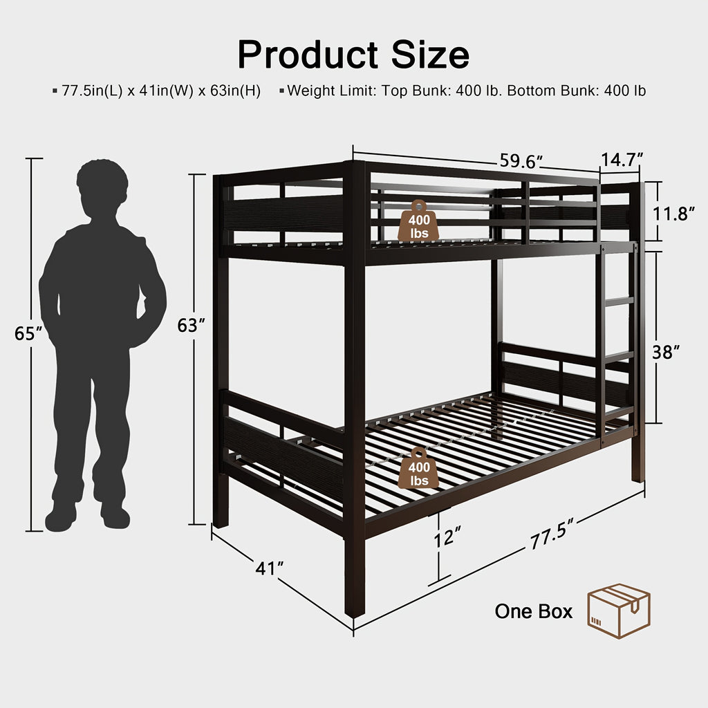heavy duty metal bed ladder full length   bed - Temu