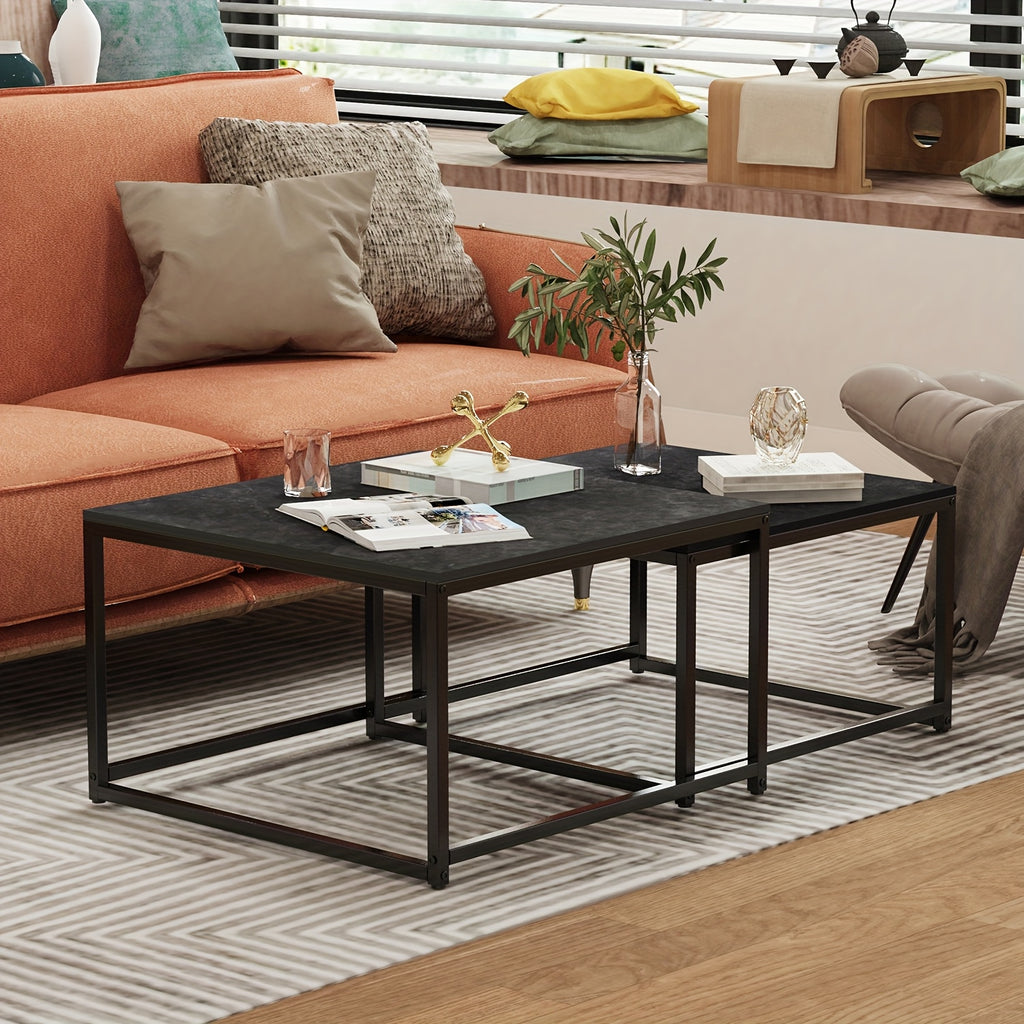 coffee table nesting sintered stone square nest - Temu