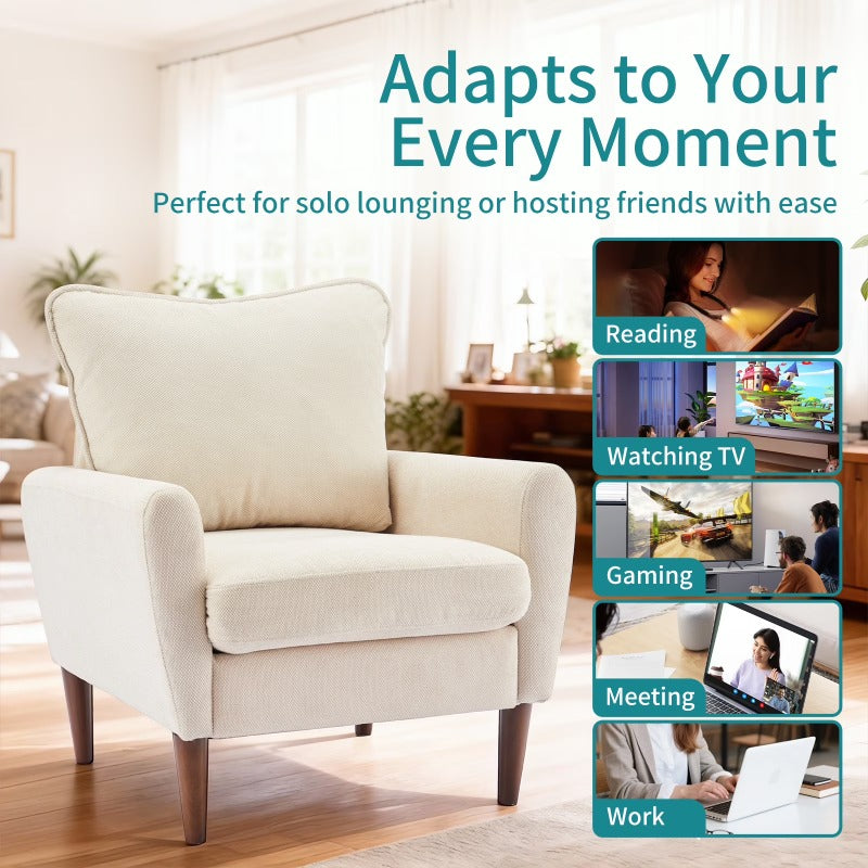 light luxury comfortable single armchair   guest - Temu
