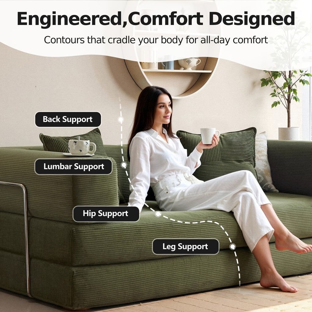 detachable armrest foldable mattress couch armless foldable - Temu