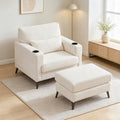 single sofa chair matching   ultra comfy chaise lounge - Temu