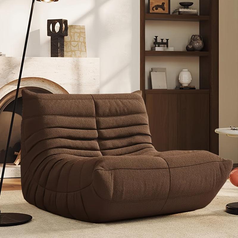 contemporary armless floor lounge chair bean bag chair - Temu