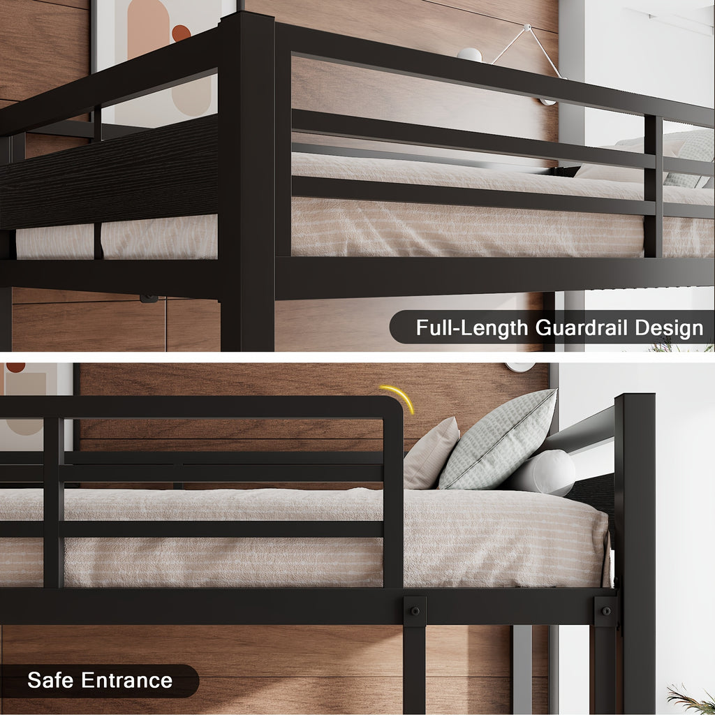 heavy duty metal bed ladder full length   bed - Temu
